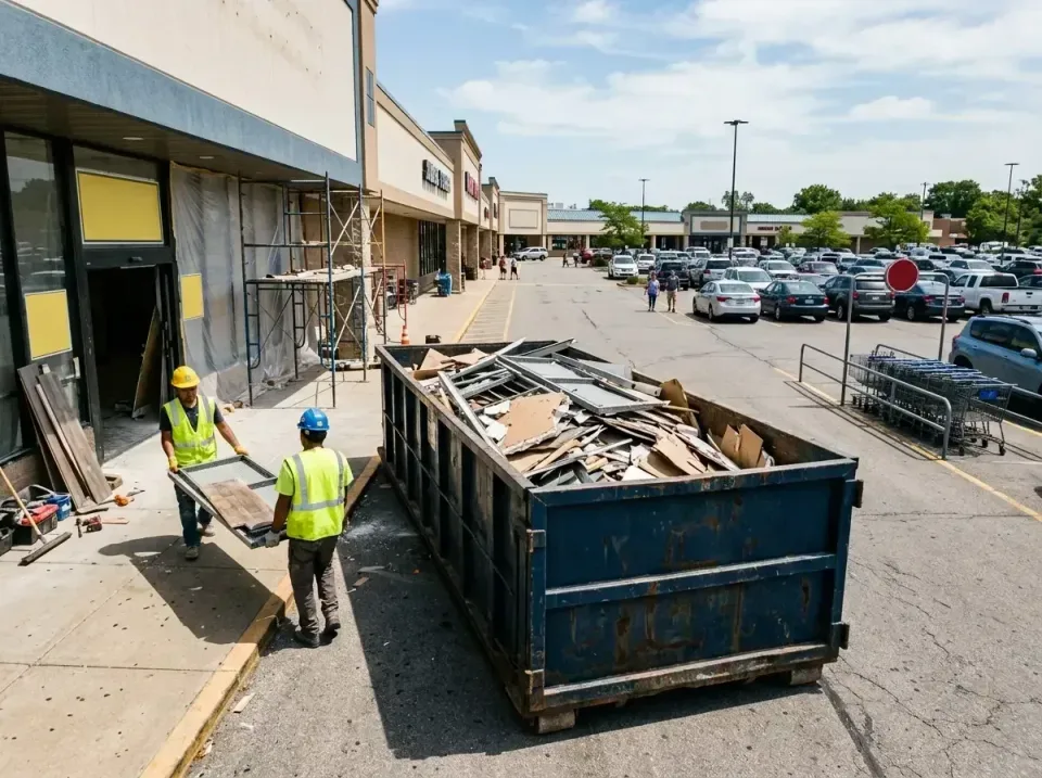 retail-store-renovation-debris-003 — frequently asked questions, Roll-off Dumpster Rentals in Lynnwood, WA